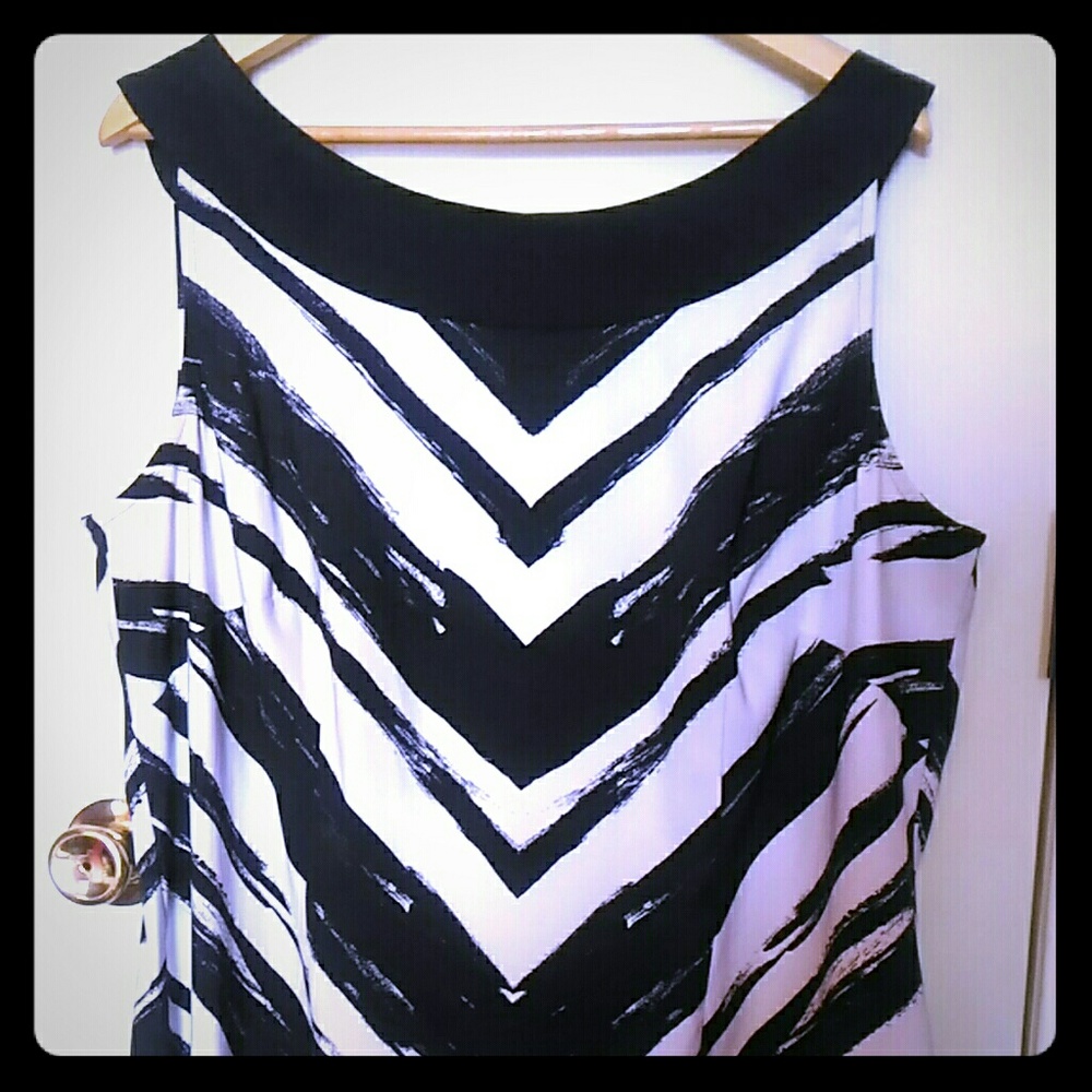 Black and White Dress